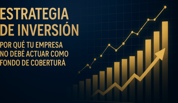 Estrategia de Inversión: Por qué tu empresa no debe actuar como fondo de cobertura Estrategia de Inversión: Por qué tu empresa no debe actuar como fondo de cobertura