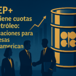 OPEP+ mantiene cuotas de petróleo: implicaciones para empresas latinoamericanas
