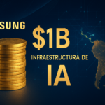Samsung invierte $1B en infraestructura de IA: qué significa para Latinoamérica