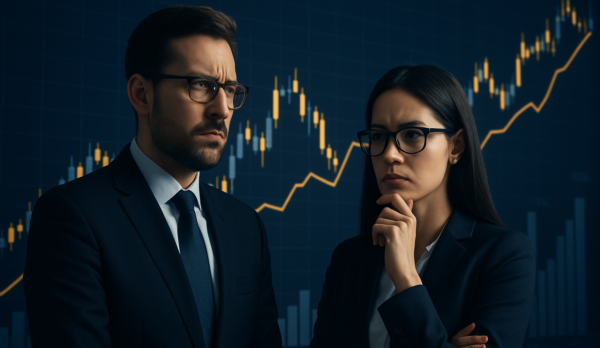 Divergencia en Mercados: Inversores Cuestionan Rally de Acciones